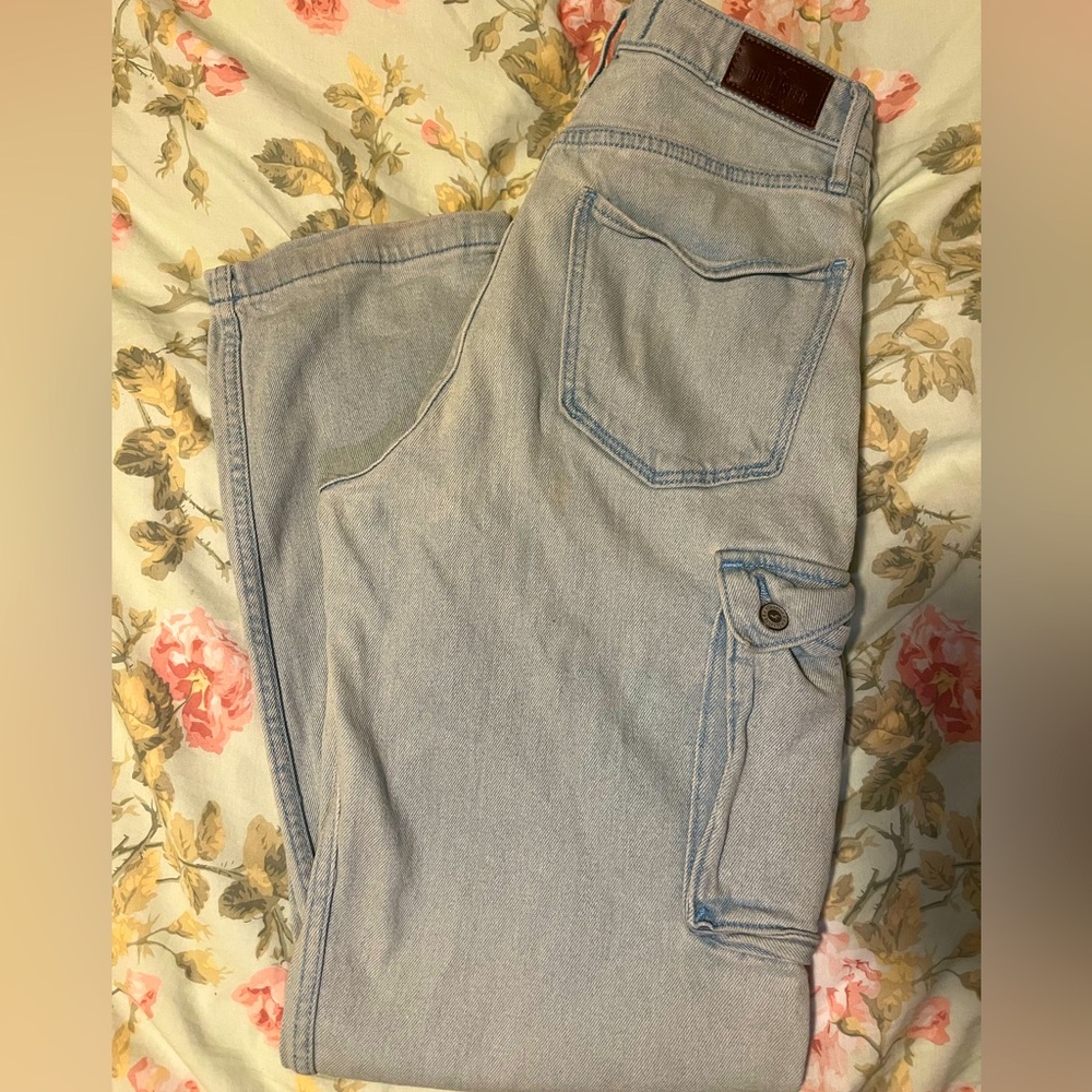 Hollister Blue Relaxed Jeans Classic Denim Style